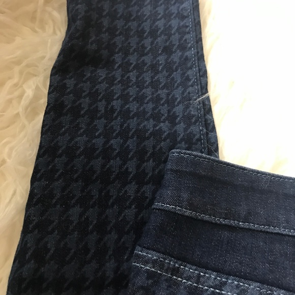 Pilcro and the Letterpress Houndstooth Skinny Jean - Picture 5 of 8